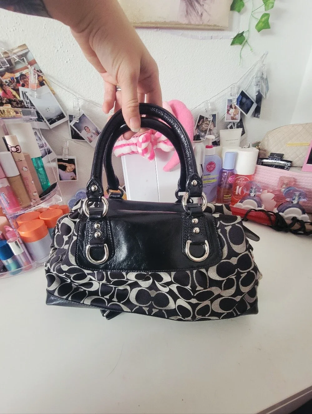 Coach Ashley Satchel Shoulder Bag In Beautiful Condition